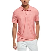 mens Sports Fit Polo Shirt, s, Orange
